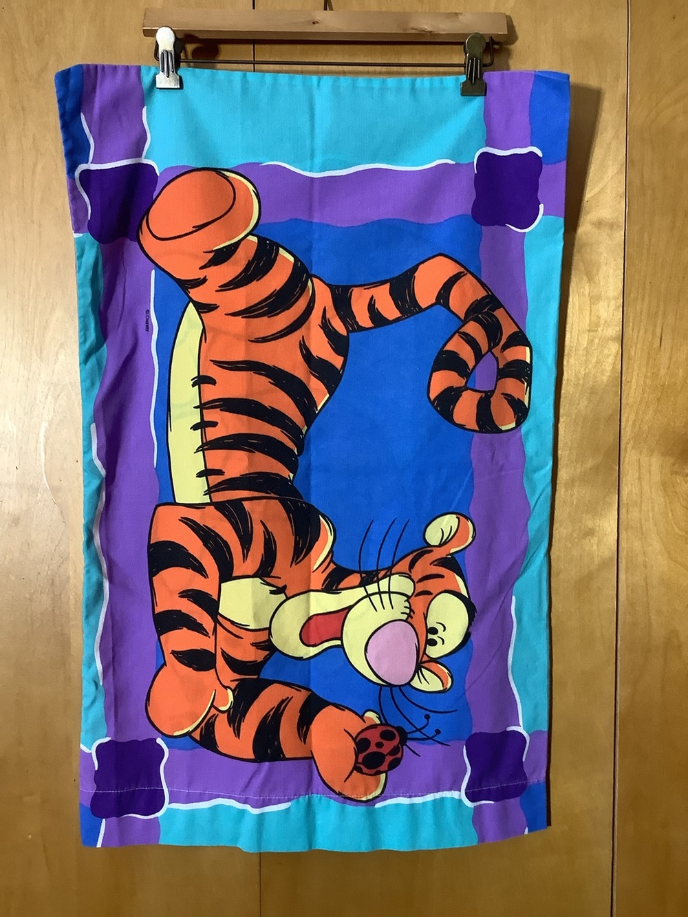 Springs VTG Winnie the Pooh and Tigger pillowcase - Picture 2 of 3